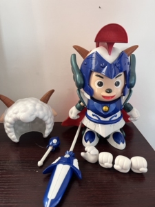 万代喜羊羊与灰太狼玩具2012年开心闯龙年玩具手办