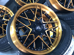 20寸拉维泽双片锻造轮毂,价格美丽,支撑各车型数据定制,颜色