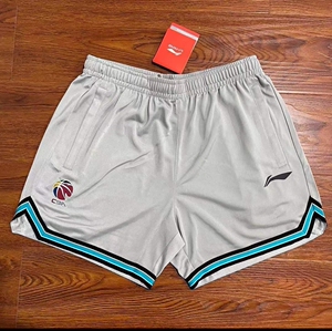 李宁运动短裤男cba专业篮球系列宽松透气训练裤休闲四分裤不过