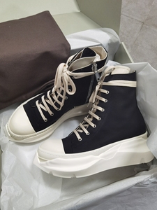 rick owens ro 大匡威 坦克底 高帮鞋