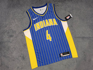 正品专柜品质球衣!nba印第安纳步行者奥拉迪波4号球迷版球衣