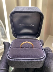 tiffany 蒂芙尼 v型 戒指 男戒 男女同款 54码