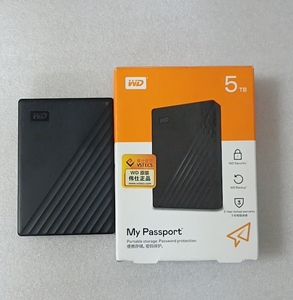 西数移动硬盘5t,全国联保到2024年,读取速度看图非常快!