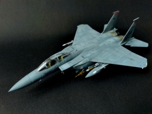 爱德美f15e攻击鹰战斗机.比例为1/72,纯手做无死角,无