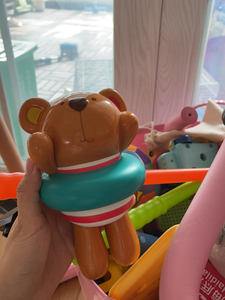 hape洗澡玩具 发条小熊