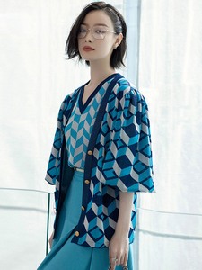 gucci古驰,女款女士针织衫外衣外套夹克韩版毛衣宽松款菱格_阿里巴巴