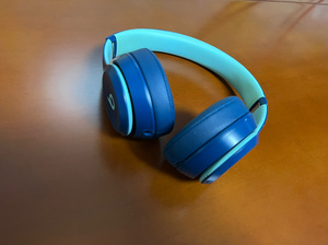 beats solo3 wireless 湖蓝色,无线头戴式