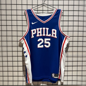 nike nba 费城76人 西蒙斯球衣