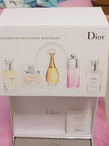 全新正品迪奥dior女士香水5件套q香组合 国外免税店带回