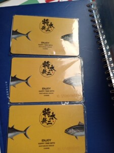 将太无二卡,可在将太无二全国餐厅使用,具有储值功能,每张面值