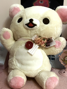 轻松熊 熊妹妹 日本正版 手偶