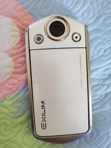 casio卡西欧自拍神器美颜相机ex-tr35珠光白色数码照