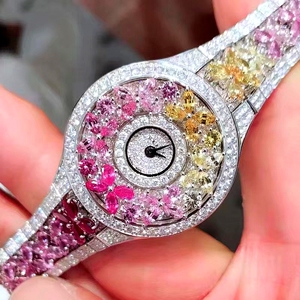 graff 格拉夫 蝴蝶 腕表 18k满钻腕表