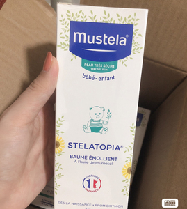 全新未拆封,1616妙思乐mustela思恬雅润肤膏200ml