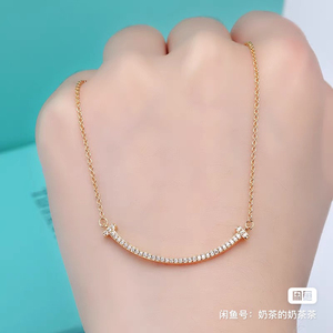 tfn笑脸项链 230 偏远地区不包邮.带包装