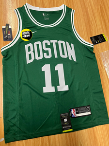 凯尔特人nba球衣 11号欧文 绿色球衣