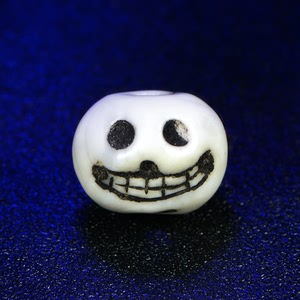 老法螺珠尸陀林主藏传配饰尸陀林配珠老珠子配饰法螺芯雕刻尸陀林