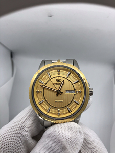 全新香港皇冠手表.蓝宝镜面.进口机芯.