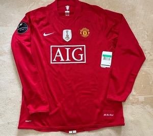 曼联0809全新球衣 xl码