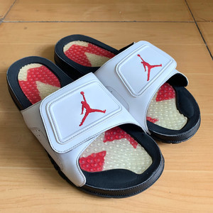 aj6拖鞋 白红外线 46 正品 jordan拖鞋aj拖鞋