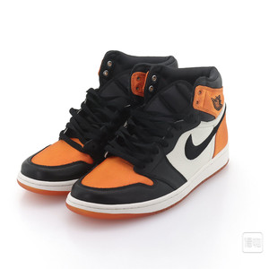 aj1丝绸扣碎,试穿橙色,nice