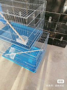 镀锌鸟笼子，玄凤鹦鹉鸟笼子，大鸟笼子，加粗的，尺寸60X40