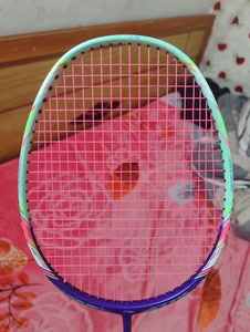 李宁风动7000i羽毛球拍青紫色