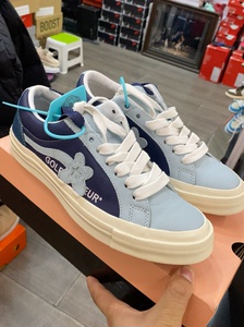 匡威Golf le Fleur 联名款 小花 深海蓝