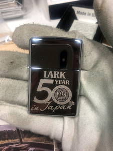 zippo正品芝宝防风打火机,2012年镀铬镜面云雀烟 50