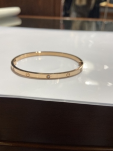 卡地亚六钻手镯