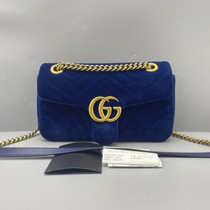 gucci古驰女包马蒙26丝绒蓝色/26*16*7cm,97_阿里巴巴找货神器
