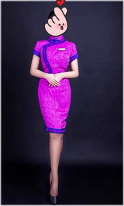 四川航空 川航空姐旗袍制服