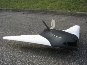 【航模图纸】aile-volante三角翼无人机造型3d图纸