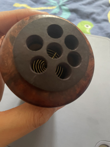 蝈蝈葫芦,影子木口盖,一体瓢盖,定制铜簧,养虫出叫.