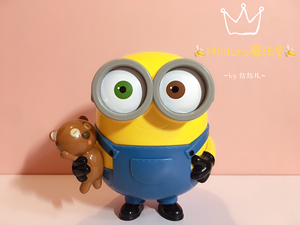 黎群燕00淘宝日本代购usj大阪环球影城小黄人bob小熊tim毛绒公仔