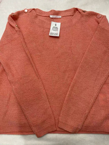 全新法国代购CAmaieu羊毛马海毛混纺毛衣针织衫。不退换谢