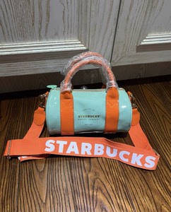 星巴克漆皮水桶包 员工福利包不对外销售 容量大 可装大容量水