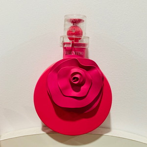 华伦天奴valentino红粉佳人香水50ml余量