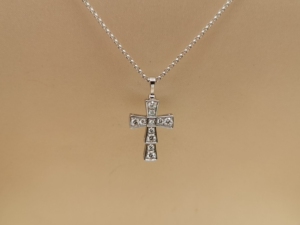 宝格丽项链十字架