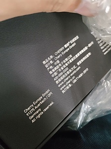 cherry黑色-RGB无线三模-茶轴，原价八百多，去年十一