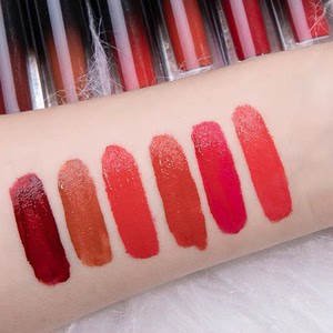 4支装 奢姿魅柔雾感唇釉口红雾面丝绒保湿哑光丝滑水润饱满持