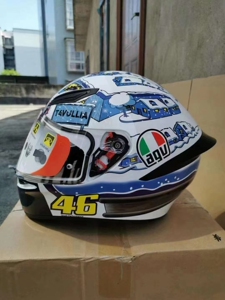 agv k1全盔雪屋头盔全新烤漆版 愤怒的小鸟红 雪屋 小