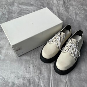 双11·julius 7 双拉链厚底德比鞋靴