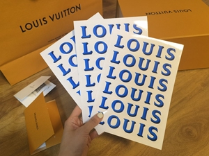 lv限量贴纸