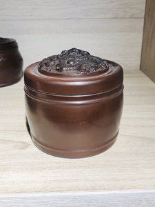 老谷素面龙头盖蛐蛐叫罐油葫芦叫罐!直径8.5cm高度7cm