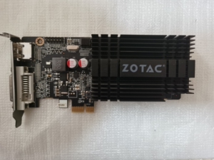 索泰显卡gt710 1gb ddr3 半高(没有全高挡板)