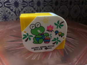 【120不包邮】小青蛙转笔刀橡皮,老文具,80后的回忆,转需