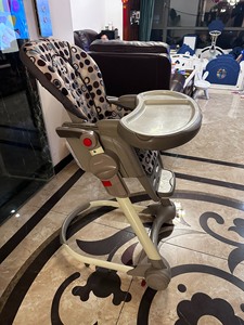 美国semaco可折叠多功能儿童餐椅 升降可调宝…