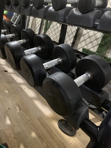 健身房商用 大重量哑铃,17.5kg-50kg,9新