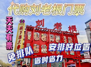 【低价】沈阳中街刘老根大舞台门票，提前预定，出前排中间位置，